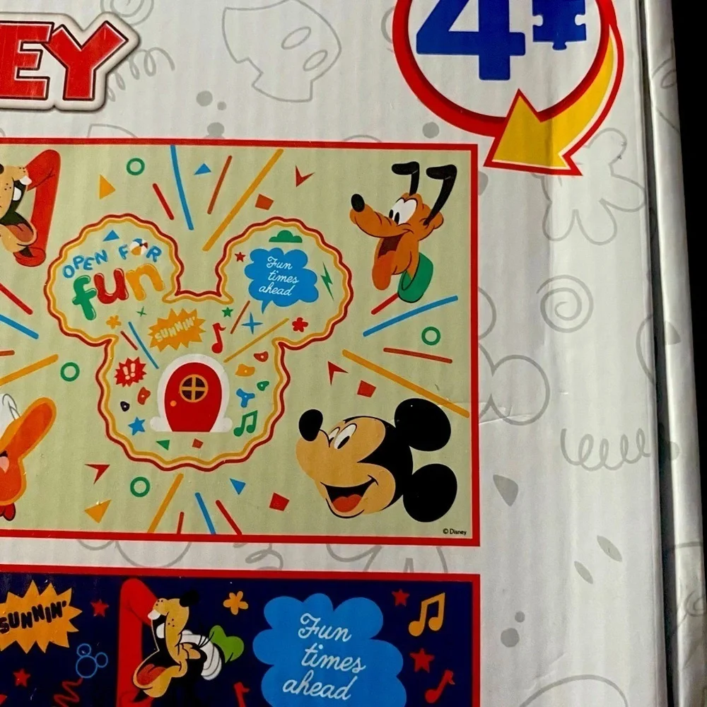 NWOT-DISNEY JR-MICKEY MOUSE PUZZLES